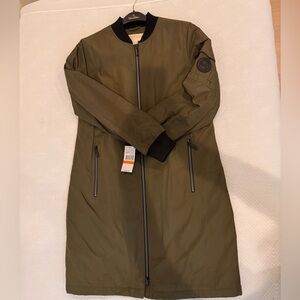 MK quilted coat